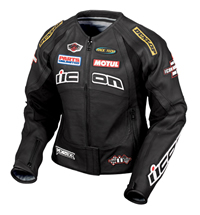 Icon Merc Black Leather Hero Jacket